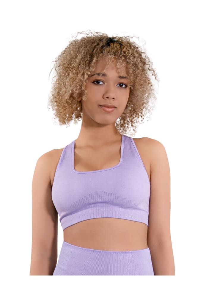 Sport BH - Medium Support in lavendel