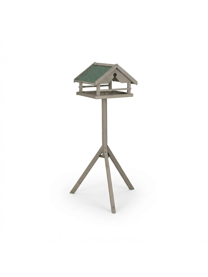 Vogelfutterhaus in Braun - (B)37 x (H)120 x (T)37,5 cm