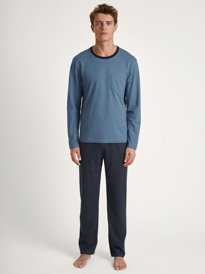 Pyjama in coronet blue