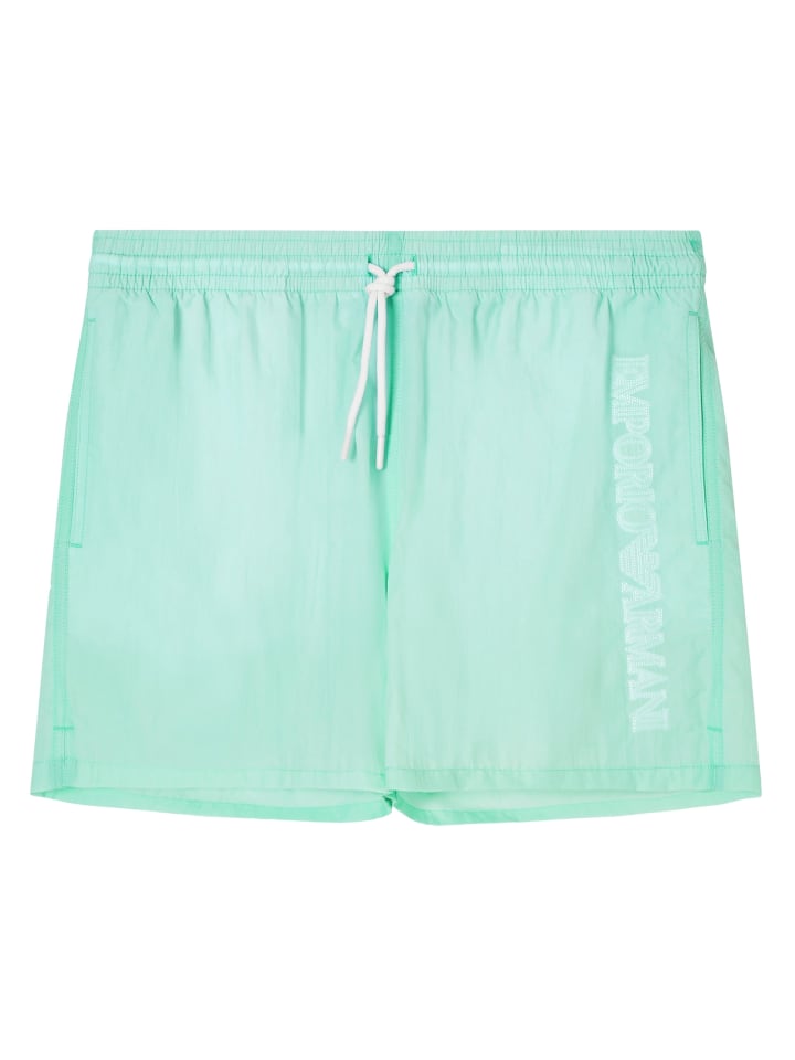 Badeshorts Boxer Beachwear in Mint