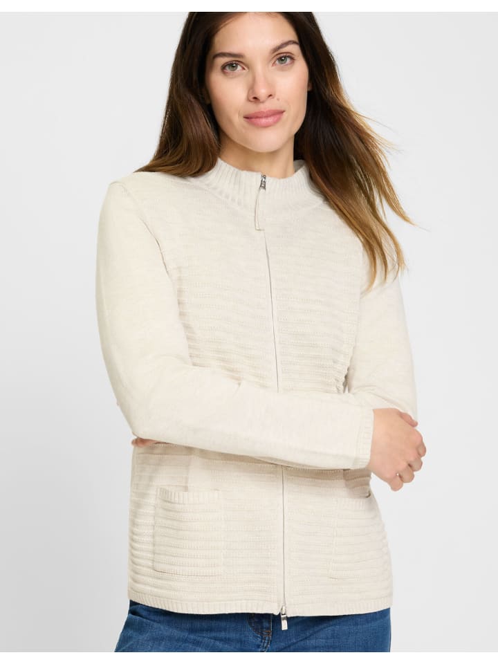 Cardigan in Caffe Latte Mel.