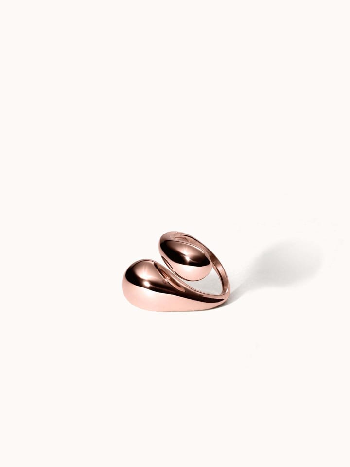 Ring Swirl Rosegold