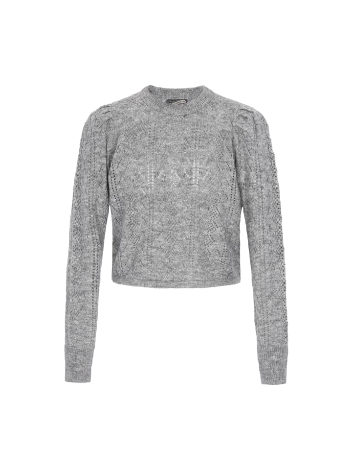Women Sweater in grey melange