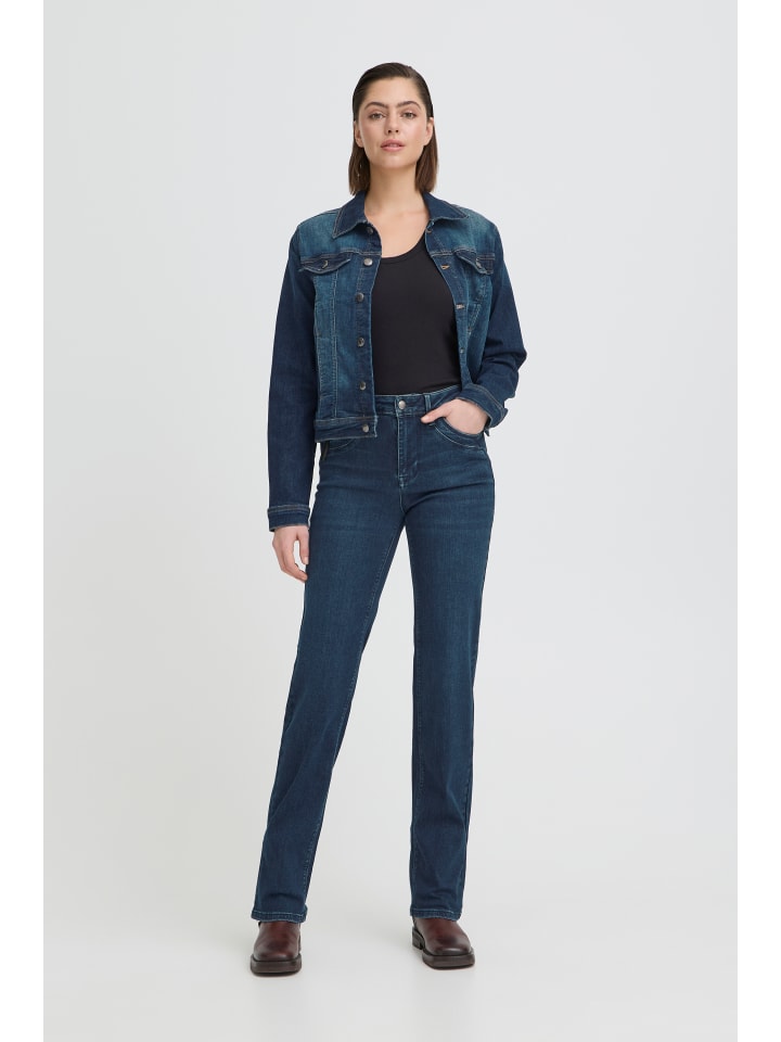 Jeans PZKAROLINA Straight fit in Dark Blue Denim