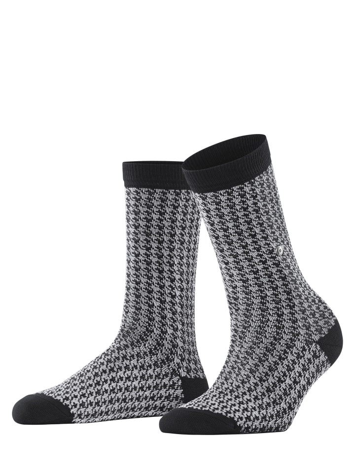Socken Pepita in Black