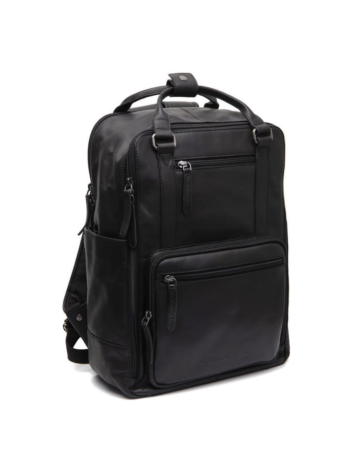 Calden Daypack Leder 40 cm Laptopfach black