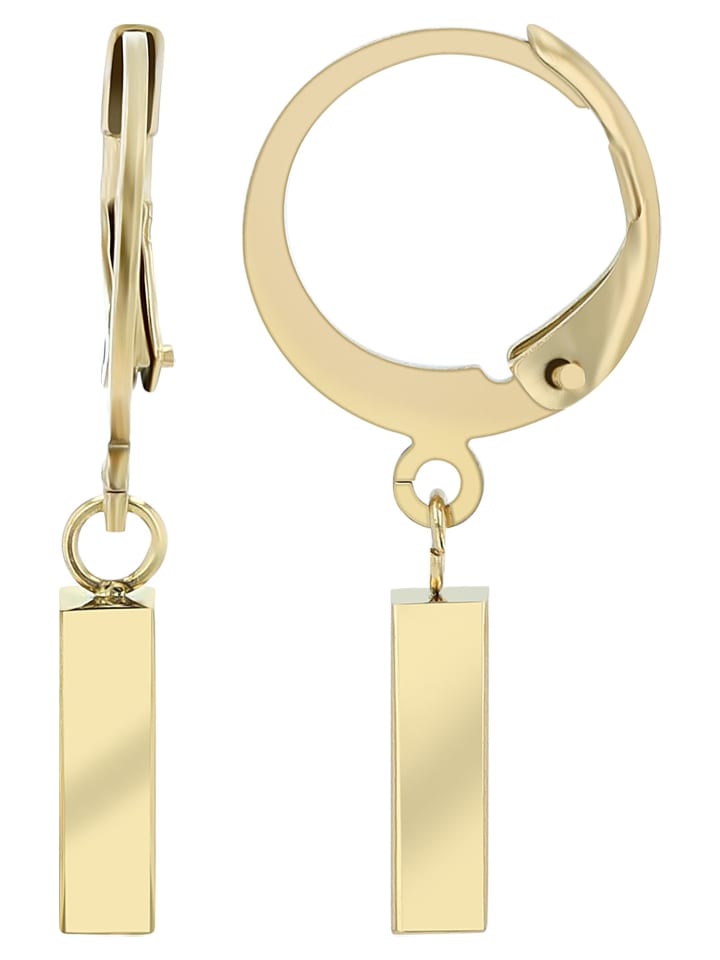 Damen Anhänger aus Edelstahl in gold