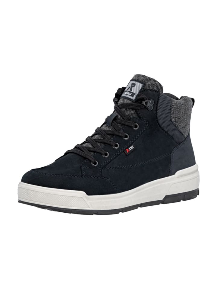Sneaker High in Blau