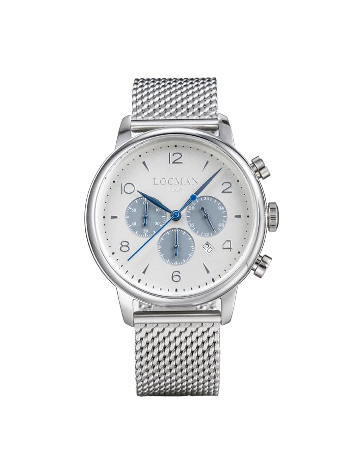 Uhr "1960 Chrono" in Silber
