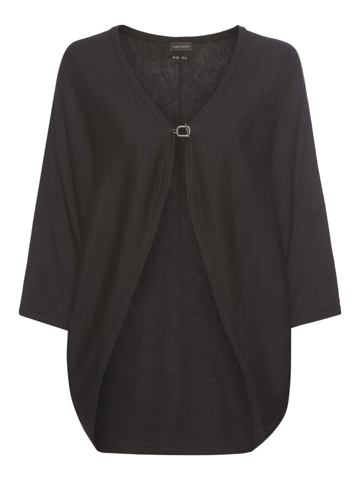 Strickjacke in schwarz