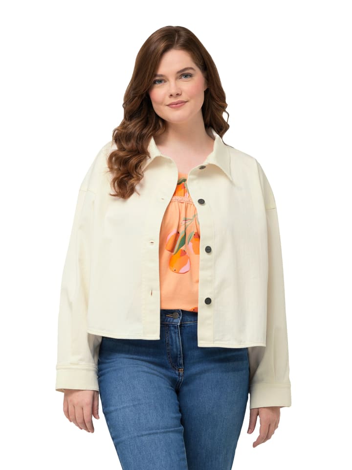 Jacke in offwhite