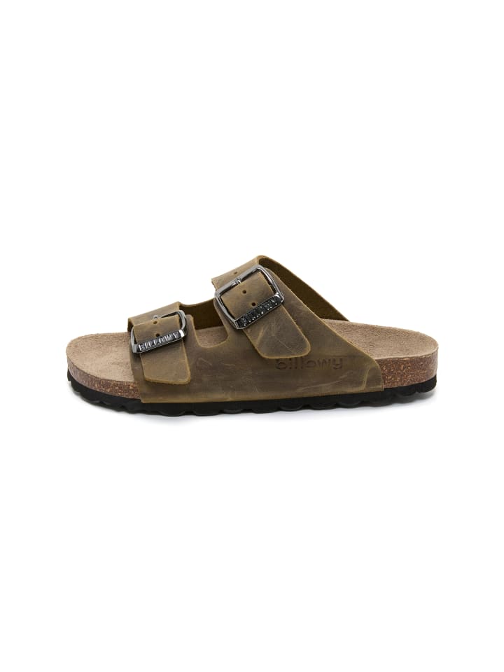 Sandaletten in khaki