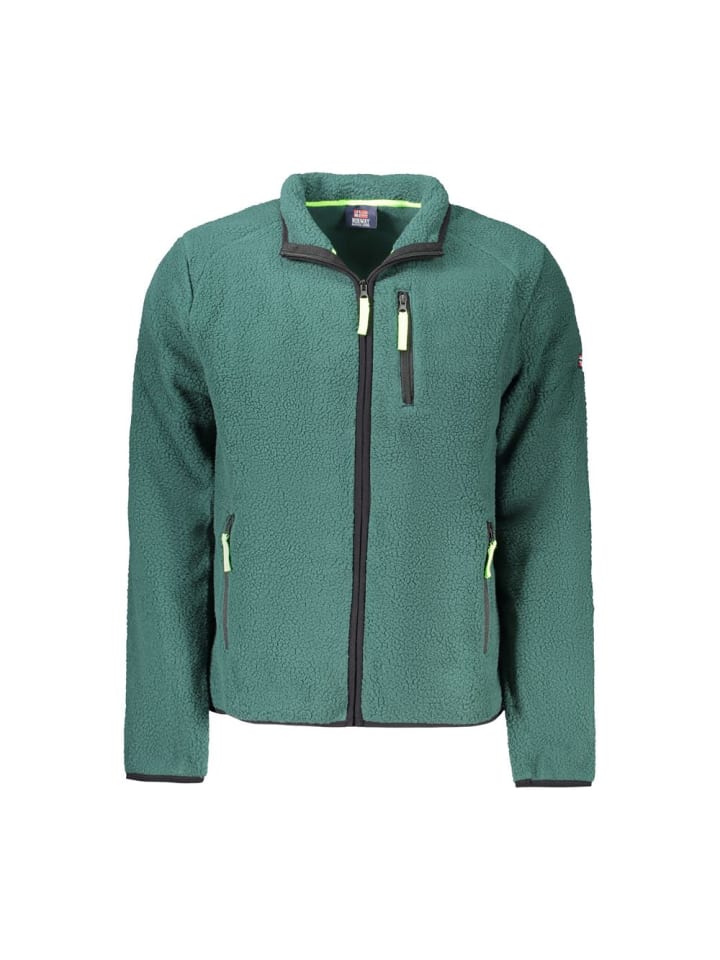 Grün Polyester Herren Sweatshirt