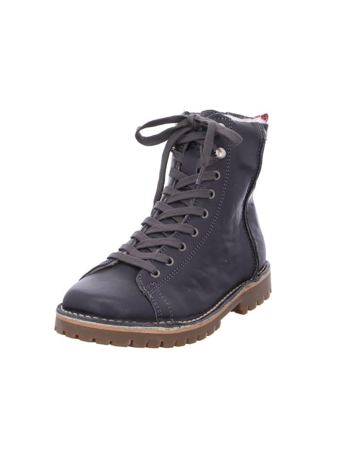Schnürschuh in grau