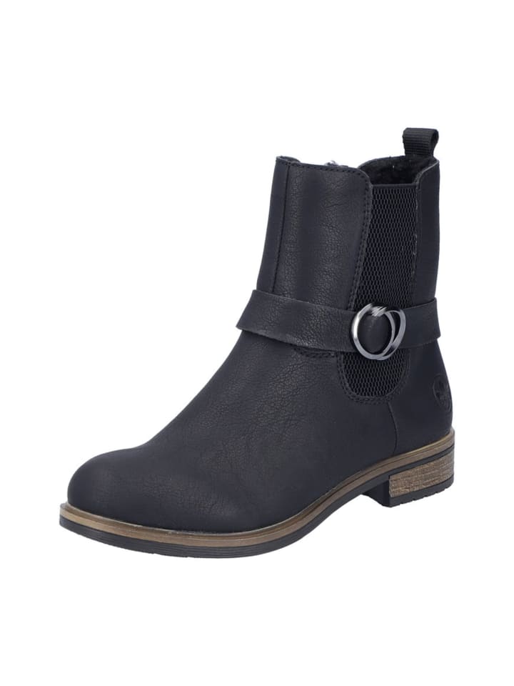 Klassische Stiefeletten in Schwarz