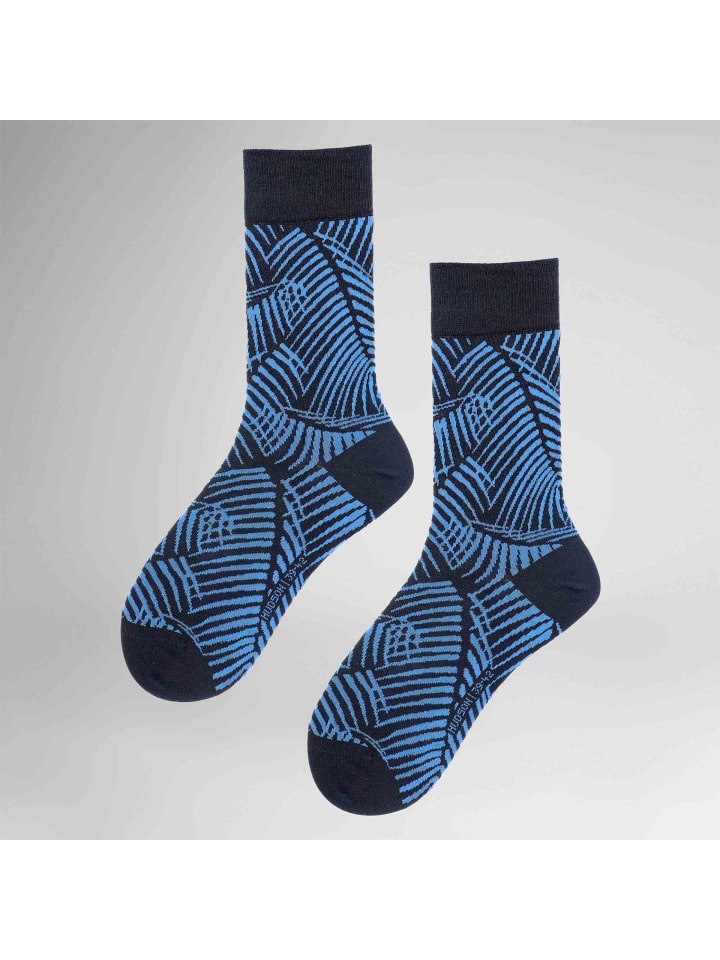 Socken Palm hautfreundlich in Marine