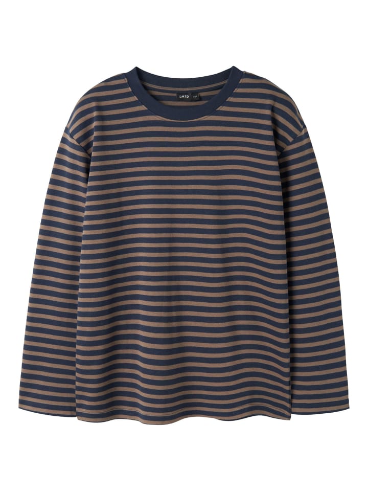 Oberteil mit langen Ärmeln in Navy Blazer1