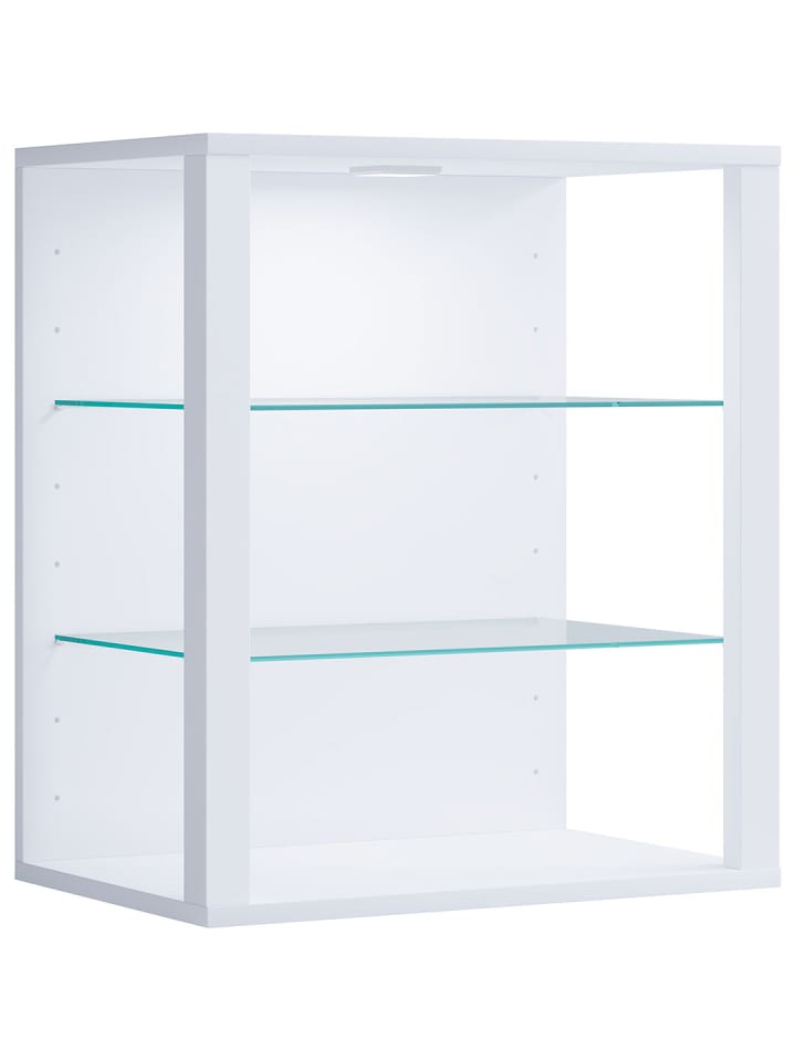 Vitrinenschrank GlasolSW  Weiß 52 x 35 cm