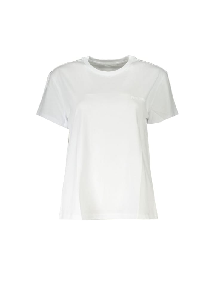 Weiß Bio Baumwolle Damen T-Shirt