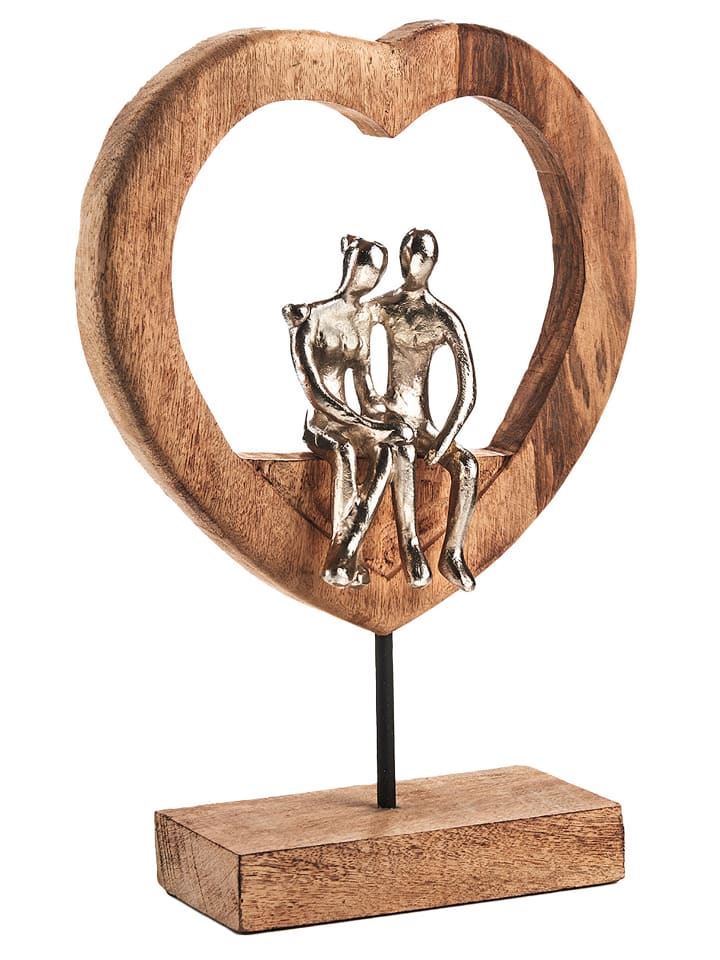 Dekofigur SOULHEART in Braun