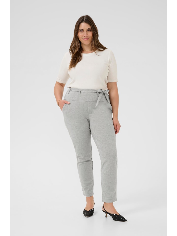 Strickhose KCjenna Regular fit in Grey Melange