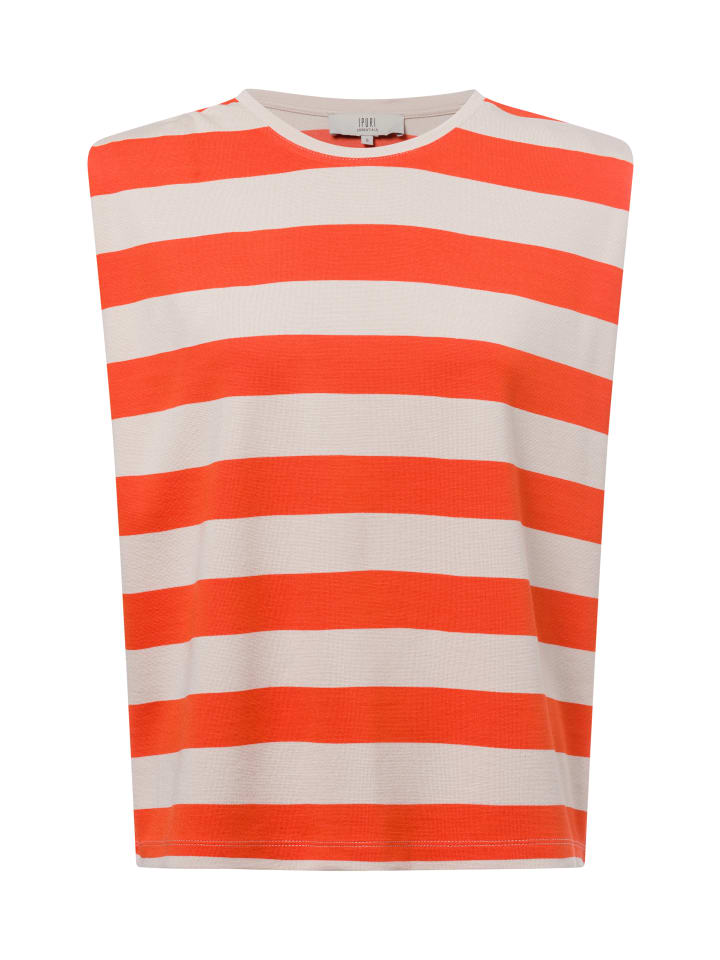 Top in beige orange - 0001