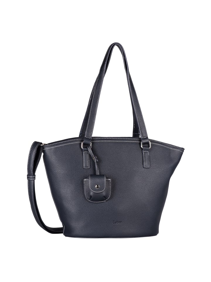 Shopper in blau