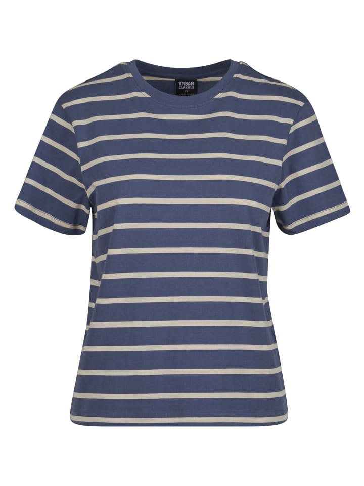 T-Shirt in whitesand/vintageblue