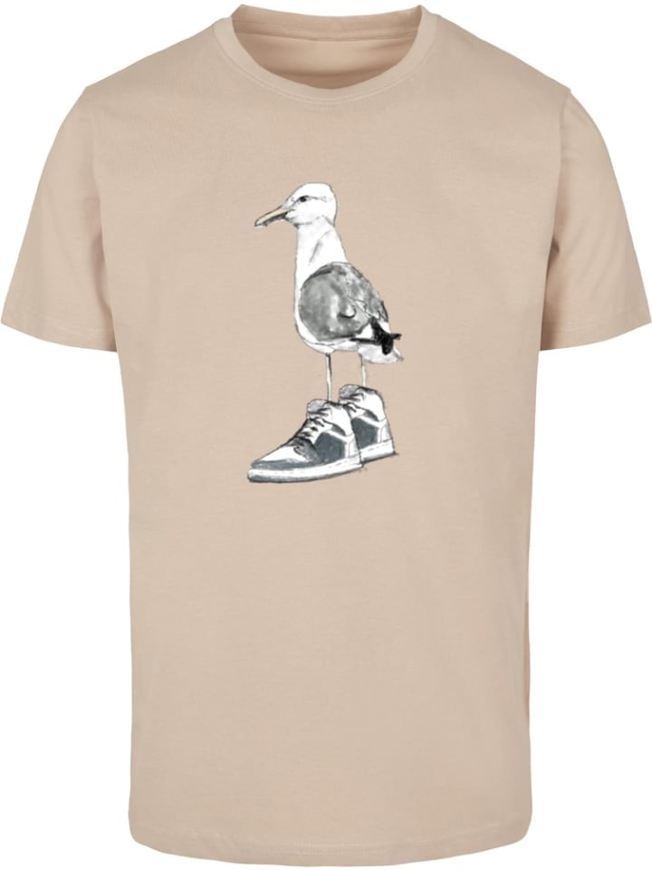 Sneaker "Seagull Sneakers Tee" in Beige