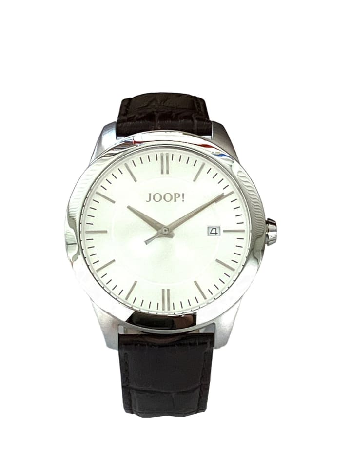 Joop Quarzuhr in Silber/Weiß