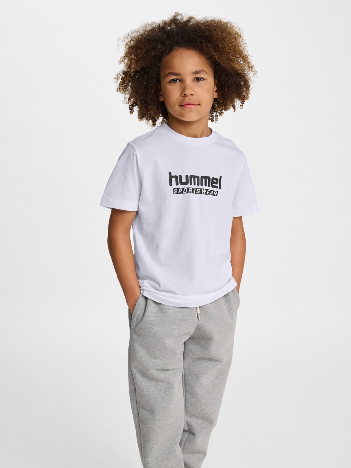 T-Shirt Hmljr Base Multisport Kinder in WHITE