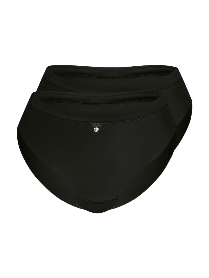 Slip 2er Pack in schwarz