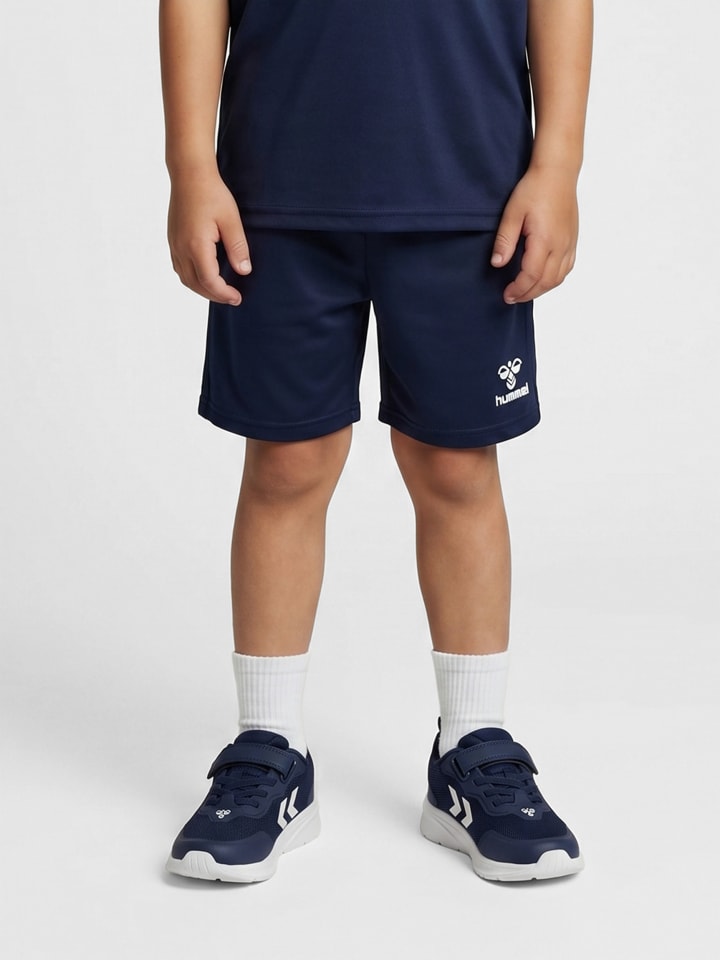 Kurze Hose Hmlessential Kinder in MARINE