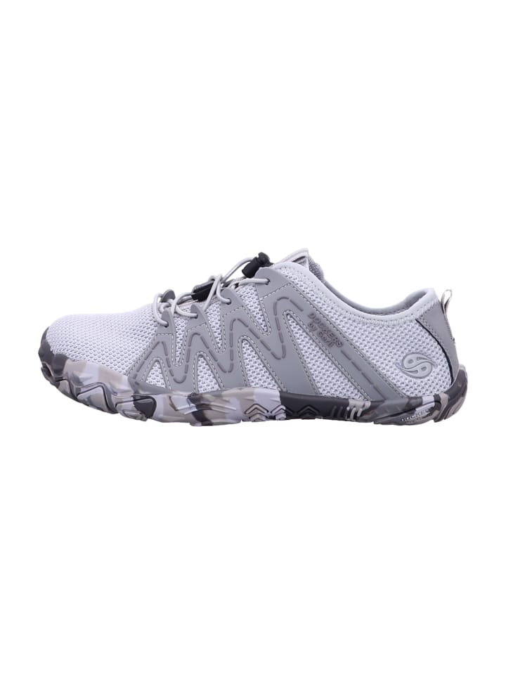 Sportliche Schnürschuhe in Grau