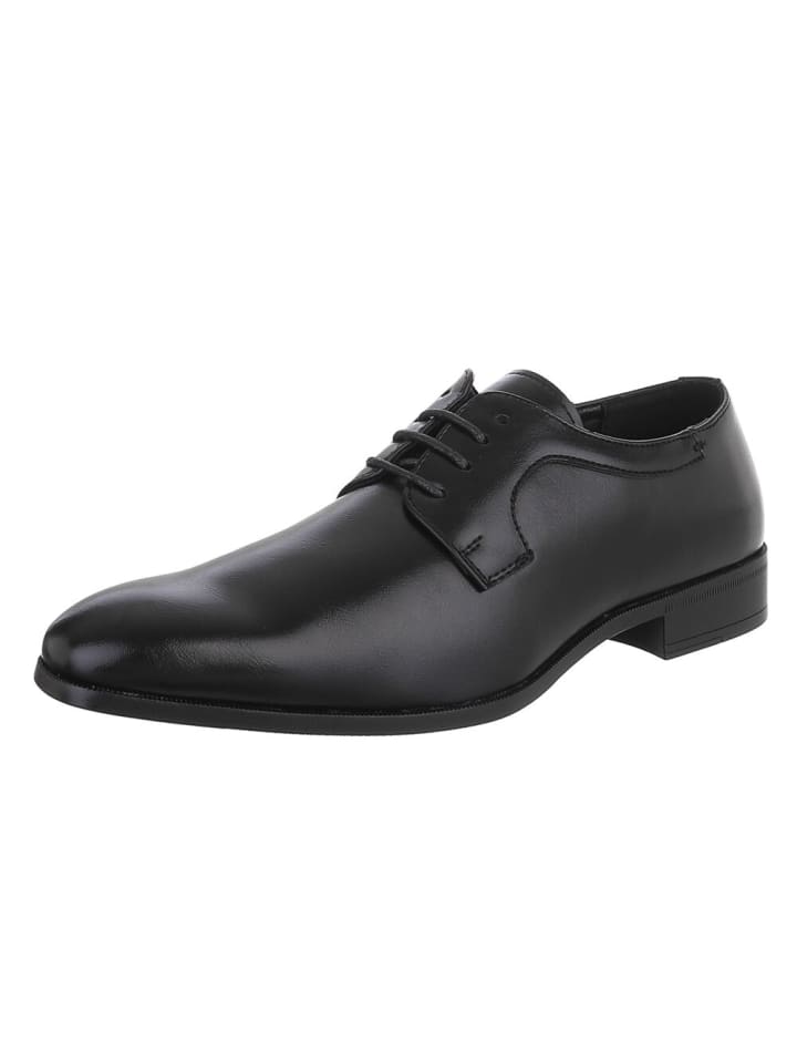 Halbschuh in Schwarz