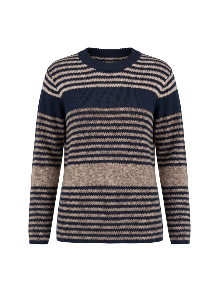 Pullover in steingrau