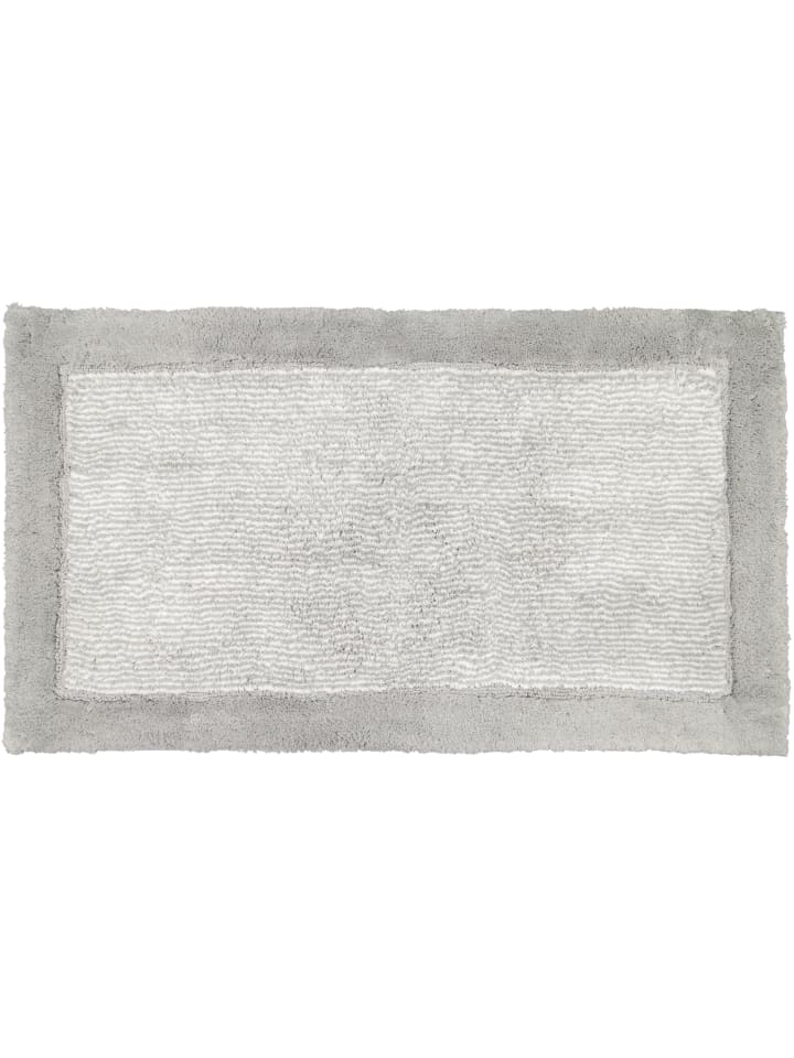 Cawö Home Badteppiche Luxury Home Two-Tone 590 platin - 76 in platin - 76