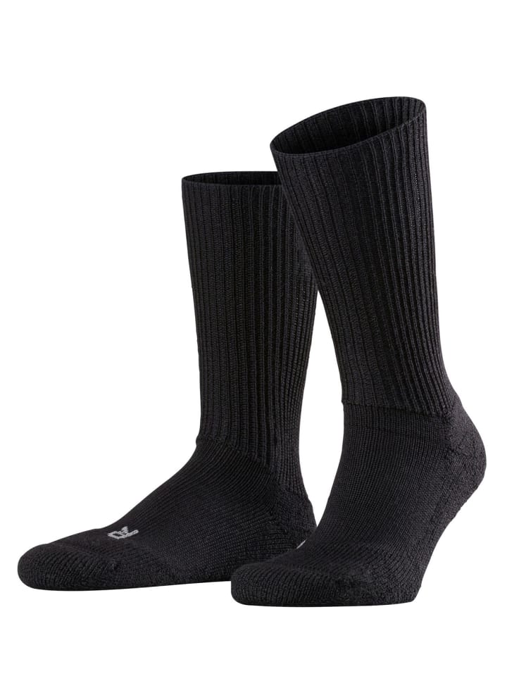 Strick- / Wollsocken Walkie Ergo Unisex Socken in Schwarz
