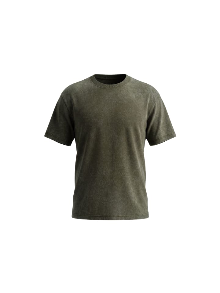 Men T-Shirt in OLIVE