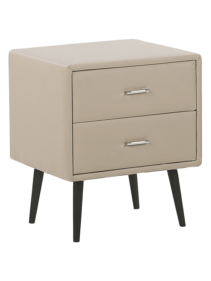 Nachttisch ESSONNE in Beige - (W) 48 x (H) 56 x (L) 41 cm