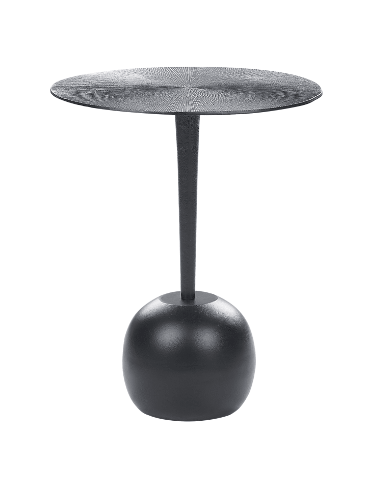 Beistelltisch EUCLA in Schwarz - (W) 40 x (H) 49 x (L) 40 cm