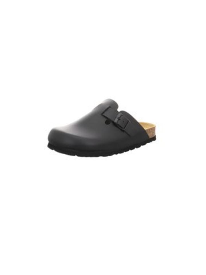 Pantolette in schwarz