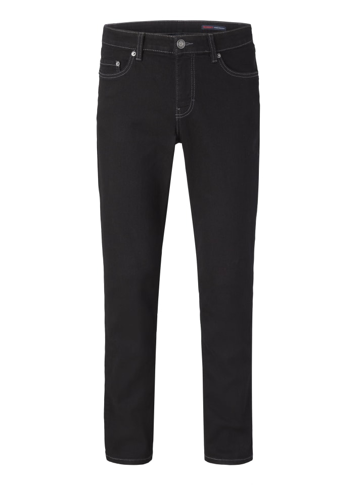 5-Pocket Jeans PIPE in black/black