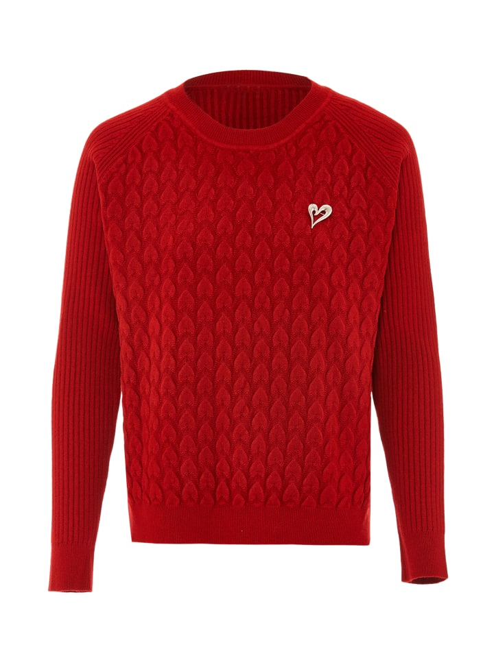 Damen Strickpullover in Rot