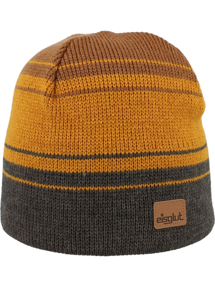 Strickmütze in braun