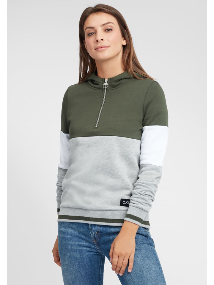 Hoodie OXOmara in Grün