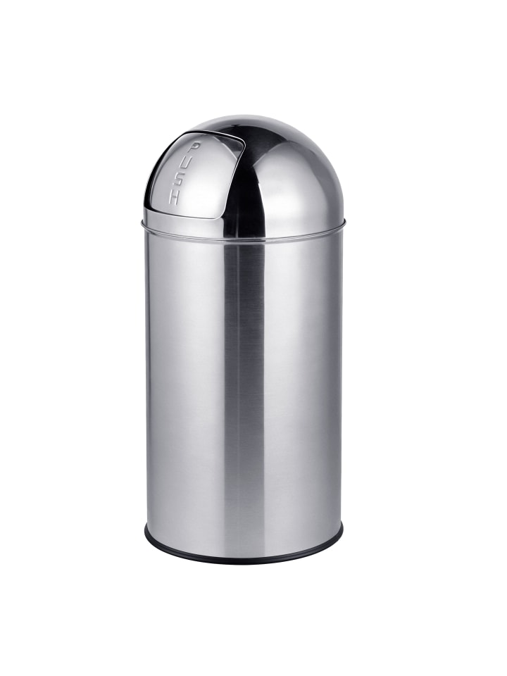 Mülleimer in Silber - 35 l