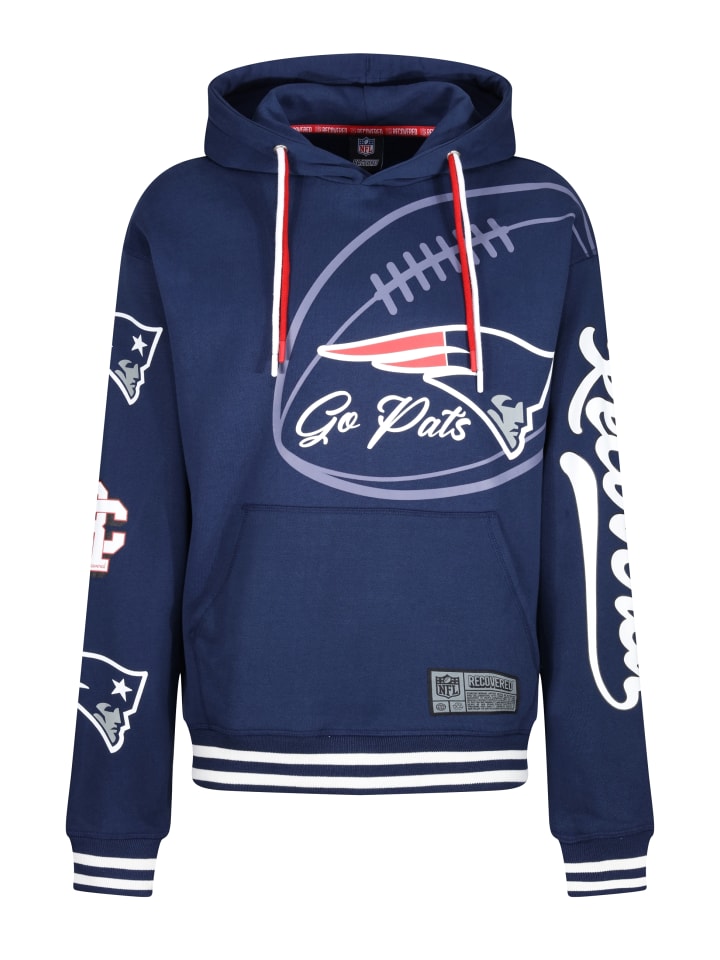 Hoodie NFL Patriots Go Pats in Navy