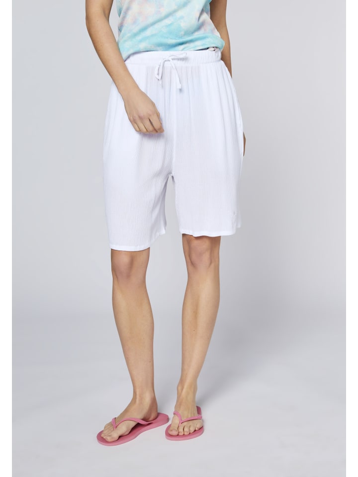 Shorts in Weiß