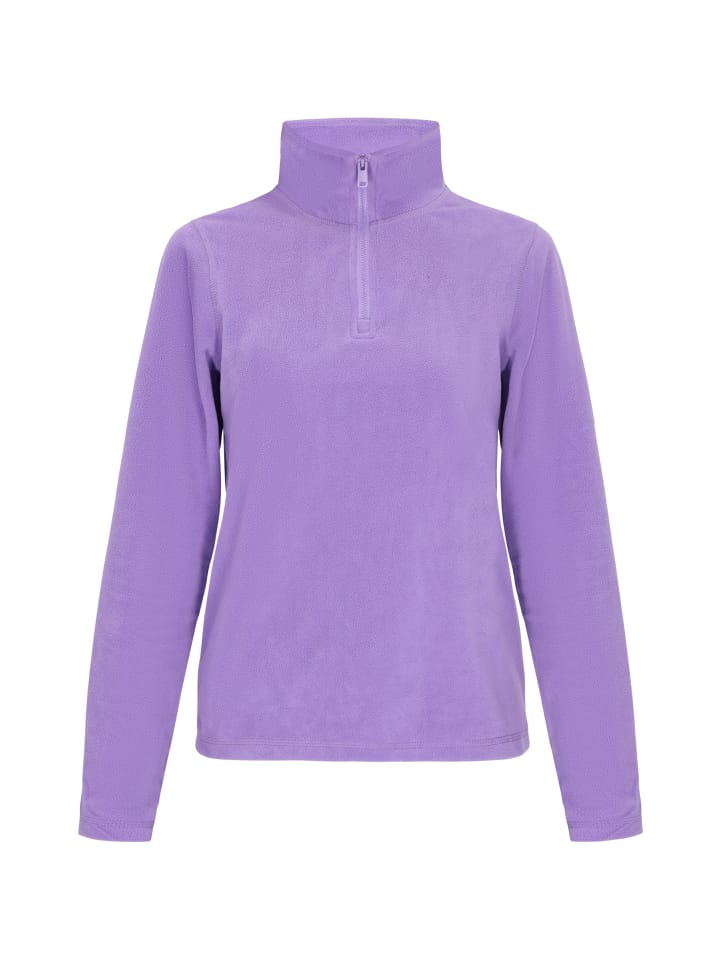 Damen Fleecepullover in Violett